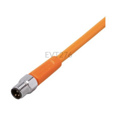 Przewód męski z wtykiem prostym PVC 5 m M8 Ifm Electronic EVT276
