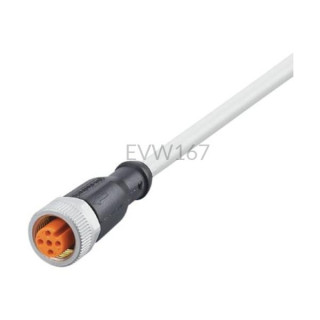 Przewód z gniazdem M12 2m EVW167 IFM Electronic
