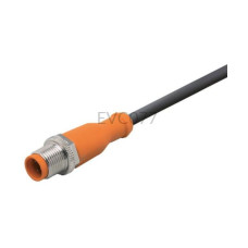 Przewód męski z wtykiem prostym bezhalogenowy 5 m M12 Ifm Electronic EVC077