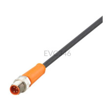 Przewód męski z wtykiem prostym bezhalogenowy 2 m M8 Ifm Electronic EVC346