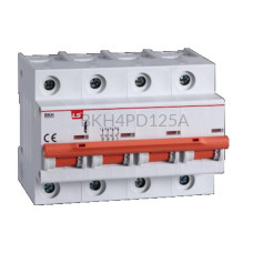 Wyłącznik nadprądowy 4P D125 BKH4PD125A LG