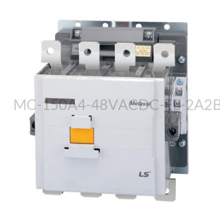 Stycznik 4F 142kW 150A 2NO+2NC 48VAC/DC MC-150a/4 48VAC/DC EL 2a2b LG
