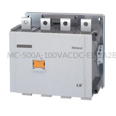 Stycznik 3F 265kW 500A 2NO+2NC 100VAC/DC  MC-500a 100VAC/DC EL 2a2b LG