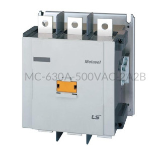Stycznik 3F 330kW 500A 2NO+2NC 400VAC MC-630a 500VAC 2a2b LG