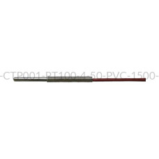 Kablowy czujnik temperatury PT100 AS1-CTP001-PT100-4-50-PVC-1500-A-4