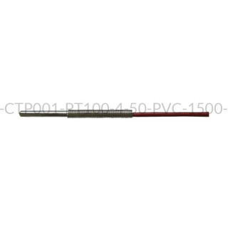 Kablowy czujnik temperatury PT100 AS1-CTP001-PT100-4-50-PVC-1500-B-4