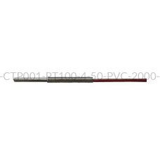 Kablowy czujnik temperatury PT100 AS1-CTP001-PT100-4-50-PVC-2000-B-3