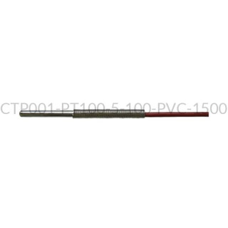 Kablowy czujnik temperatury PT100 AS1-CTP001-PT100-5-100-PVC-1500-A-3