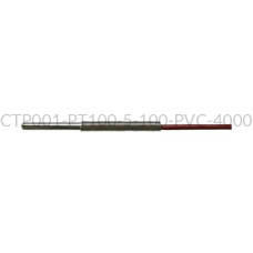 Kablowy czujnik temperatury PT100 AS1-CTP001-PT100-5-100-PVC-4000-B-4