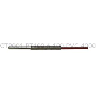 Kablowy czujnik temperatury PT100 AS1-CTP001-PT100-6-100-PVC-4000-A-2
