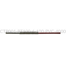 Kablowy czujnik temperatury PT100 AS1-CTP001-PT100-6-100-PVC-4000-A-3