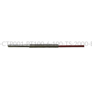 Kablowy czujnik temperatury PT100 AS1-CTP001-PT100-6-100-TS-2000-B-3 Kablowy czujnik temperatury PT100 AS1-CTP001-PT100-6-100-TS-2000-B-3