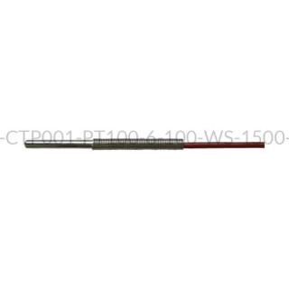 Kablowy czujnik temperatury PT100 AS1-CTP001-PT100-6-100-WS-1500-A-2