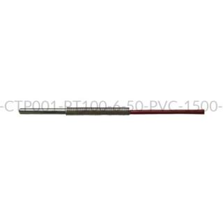 Kablowy czujnik temperatury PT100 AS1-CTP001-PT100-6-50-PVC-1500-B-4