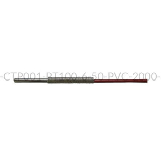Kablowy czujnik temperatury PT100 AS1-CTP001-PT100-6-50-PVC-2000-B-2