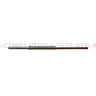 Kablowy czujnik temperatury PT100 AS1-CTP001-PT100-6-50-TS-4000-A-4