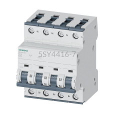 5SY4416-7 Siemens - Wyłącznik nadprądowy 4P C16