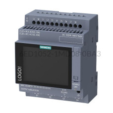 Siemens LOGO! 9 6ED1052-1MD08-0BA3 – Sterownik PLC 12/24RCE 8 DI (4 AI)/4 DO