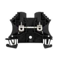 Złączka szynowa przelotowa WDU 2.5 SW Weidmuller czarna 24A 800V 1020010000