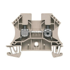 Złączka szynowa przelotowa WDU 4 Weidmuller beżowa 32A 800V 1020100000