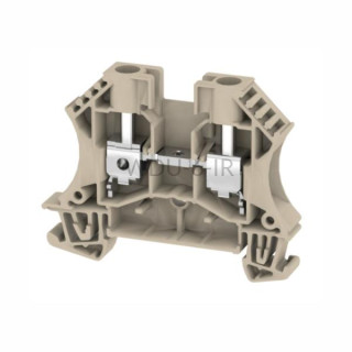 Złączka WDU 6 IR Weidmuller ciemnobeżowa 41A 800V 1393350000