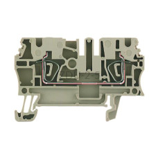 ZDU 2.5 Weidmuller ciemnobeżowy 24A 800V 1608510000