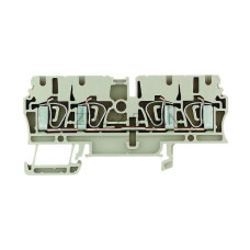 ZDU 2.5/4AN Weidmuller ciemnobeżowy 24A 800V 1608570000