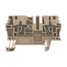 ZDU 2.5/10 Weidmuller ciemnobeżowy 24A 800V 1626950000