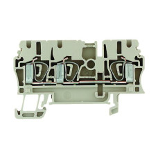 ZDU 2.5/3AN/10 Weidmuller ciemnobeżowy 24A 800V 1626960000