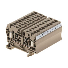 ZDU 4/10/BEZ Weidmuller ciemnobeżowy 32A 800V 1651900000