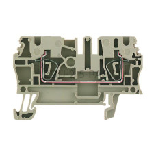 ZDU 2.5 PACK Weidmuller ciemnobeżowy 24A 800V 1781820000