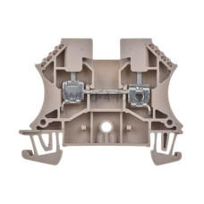 Złączka szynowa przelotowa WDU 4 PACK Weidmuller ciemnobeżowa 24A 800V 1781730000