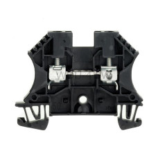Złączka szynowa przelotowa WDU 4 SW Weidmuller czarna 32A 800V 1020110000