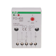 Przekaźnik czasowy z opóźnionym odpadaniem 230 VAC PO-405 F&F