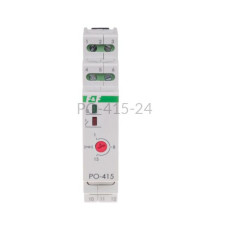 Przekaźnik czasowy z opóźnionym odpadaniem 24 VAC/VDC PO-415-24 F&F