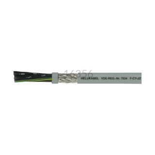 Przewód sterowniczy F-CY-JZ w oplocie ekranującym 18G0,75 mm2 16356 Helukabel