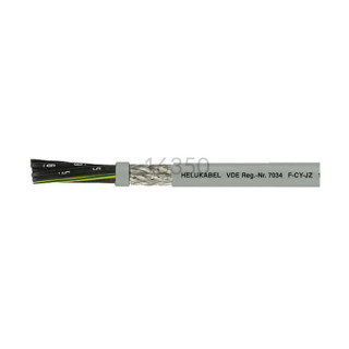 Przewód sterowniczy F-CY-JZ w oplocie ekranującym 8G0,75 mm2 16350 Helukabel