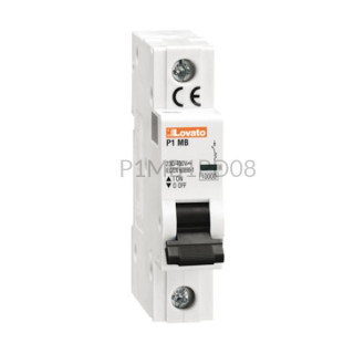 Wyłącznik nadprądowy 1P D 8A P1MB1PD08 Lovato Electric