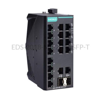Switch niezarządzalny 18-portowy EDS-2018-ML-2GTXSFP-T Moxa