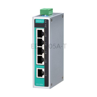 Switch niezarządzalny 5-portowy EDS-205A-T Moxa