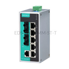 Switch niezarządzalny 8-portowy EDS-208A-MM-ST-T Moxa