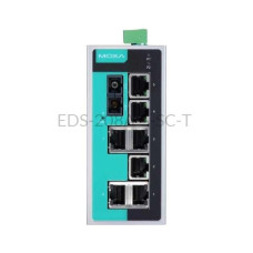 Switch niezarządzalny 8-portowy EDS-208A-S-SC-T Moxa