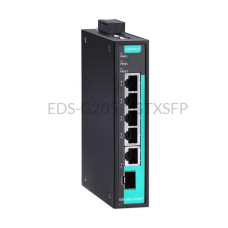 Switch niezarządzalny 5-portowy EDS-G205-1GTXSFP Moxa