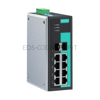 Switch niezarządzalny 8-portowy EDS-G308-2SFP-T Moxa