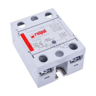 RSR54-60A25 Relpol - Przekaźnik półprzewodnikowy 600 VAC 25A 90...280 VAC