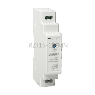 Zasilacz modułowy 15W 100...240V AC 12V DC RZI15-12-MN Relpol