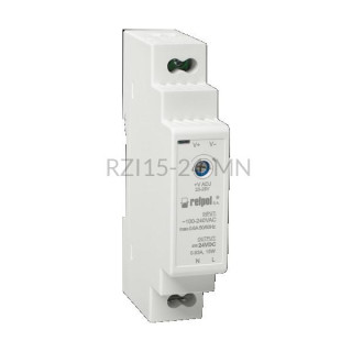 Zasilacz modułowy 15W 100...240V AC 24V DC RZI15-24-MN Relpol