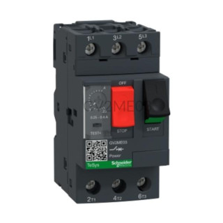 Wyłącznik silnikowy Schneider Electric GV2ME03 3P 0,4 A