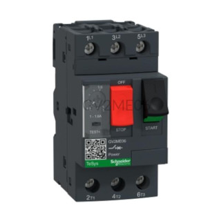 Wyłącznik silnikowy Schneider Electric GV2ME06 3P 1,6 A