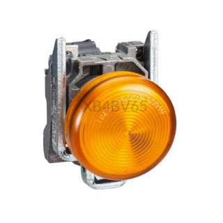 Kontrolka Schneider Electric o kolorze Żółtym 250VAC XB4BV65